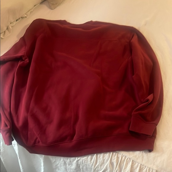 Columbia men's maroon/dark reddish sweatshirt - Picture 4 of 4